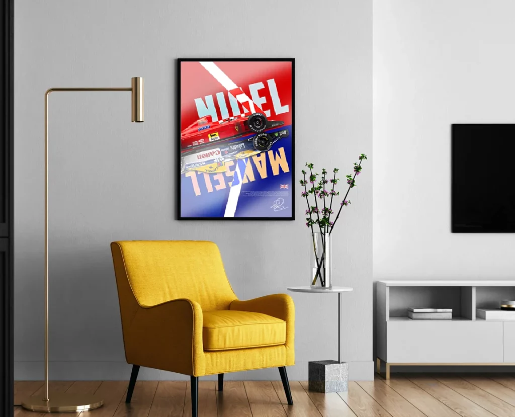 experience thrill f1 posters