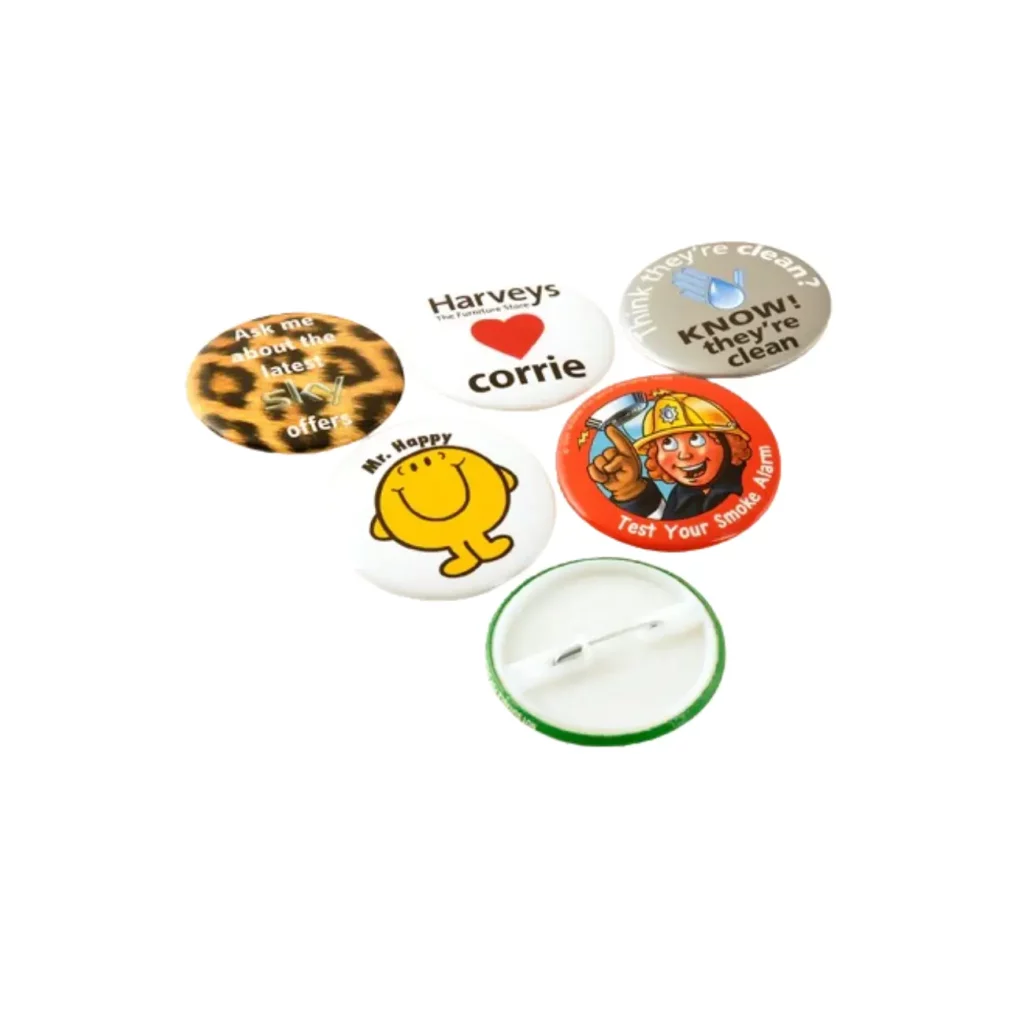 button badges