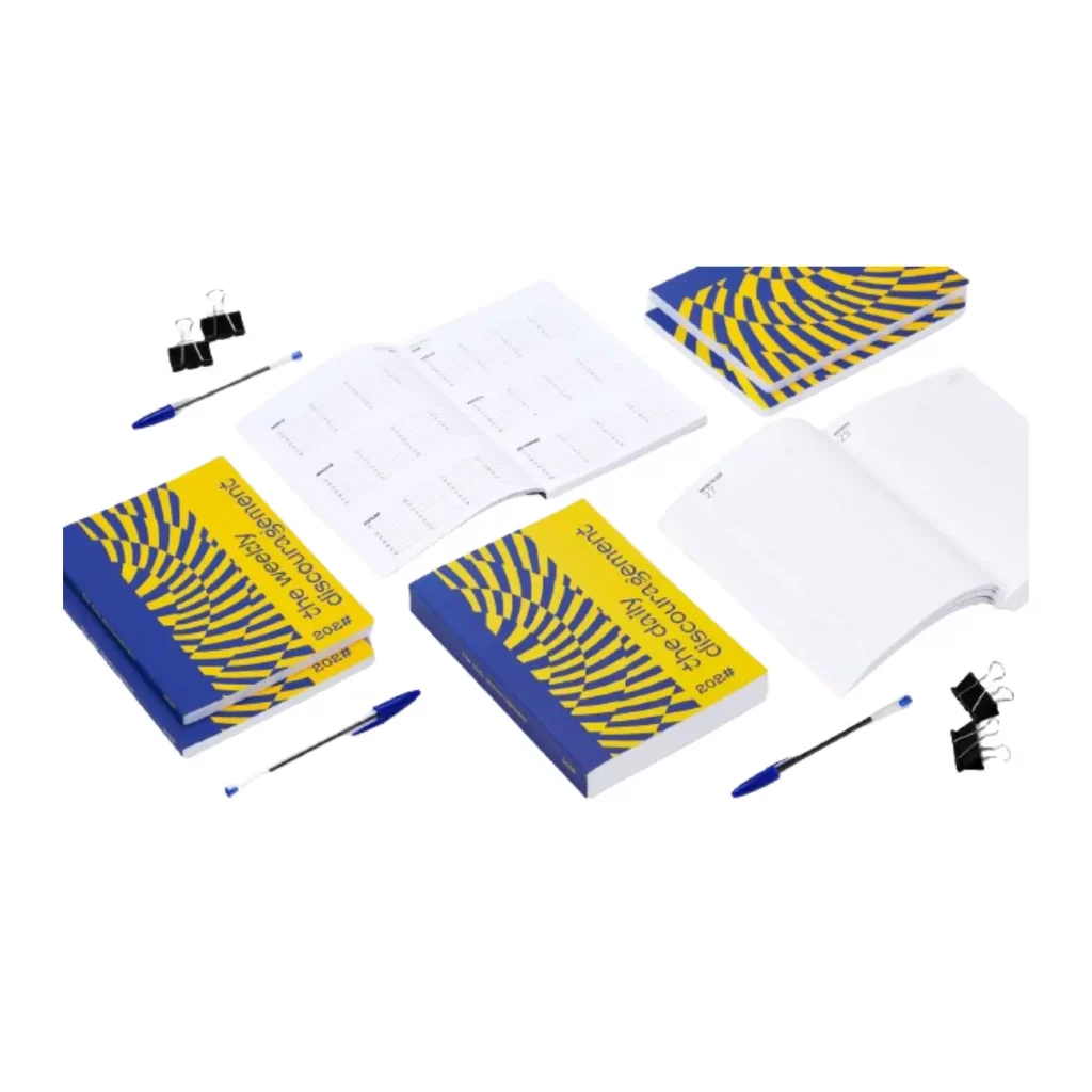 custom diary sets cohesive organisation