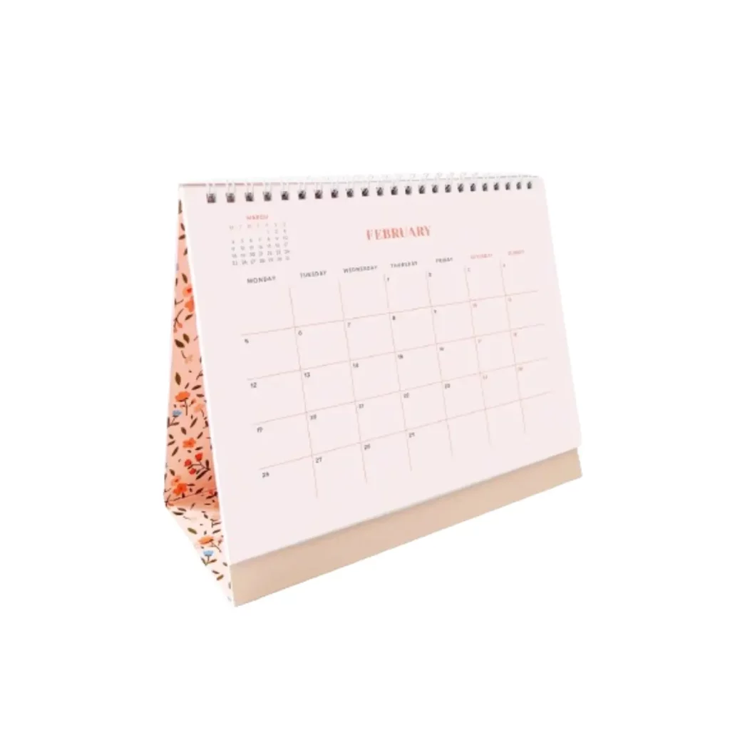 customised desk calendars tailored branding