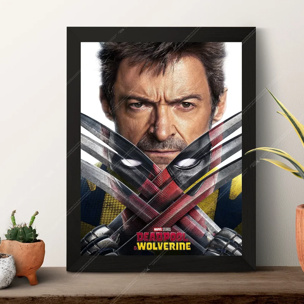 deadpool wolverine wall decor