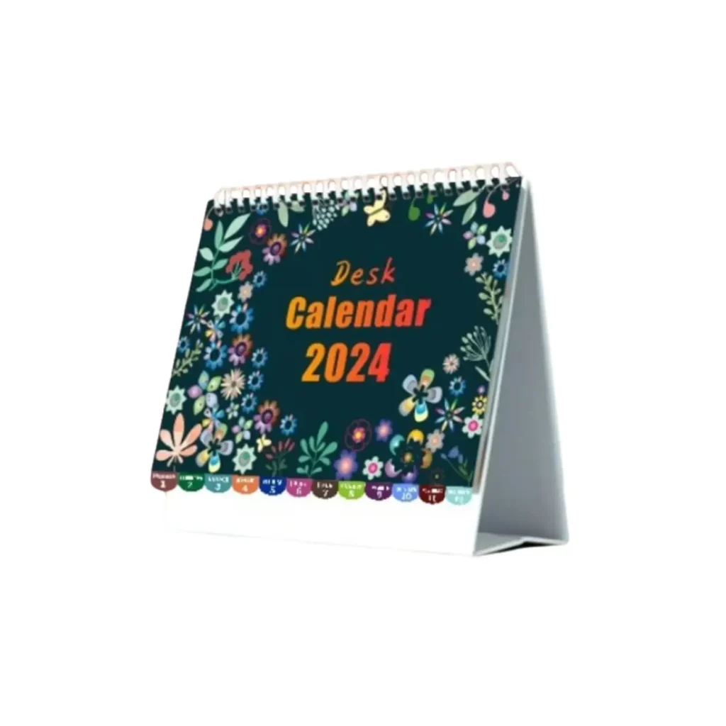 eco friendly desk calendars sustainable branding