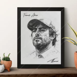 fernando alonso sketch racing mastery