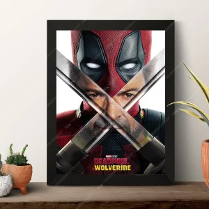 framed poster deadpool wolverine