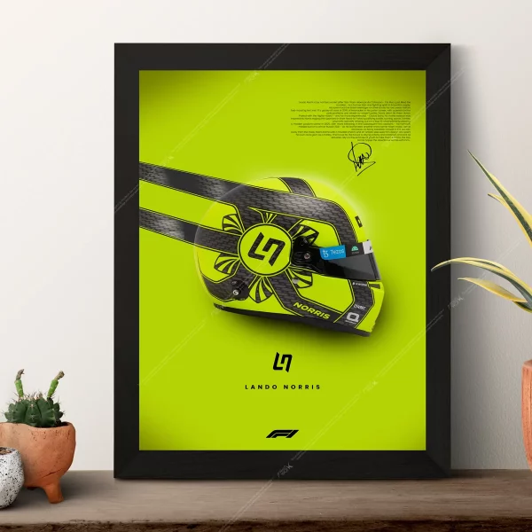 lando norris poster rising star