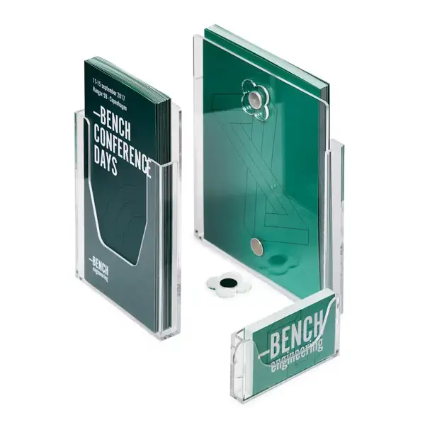 magnetic literature holders