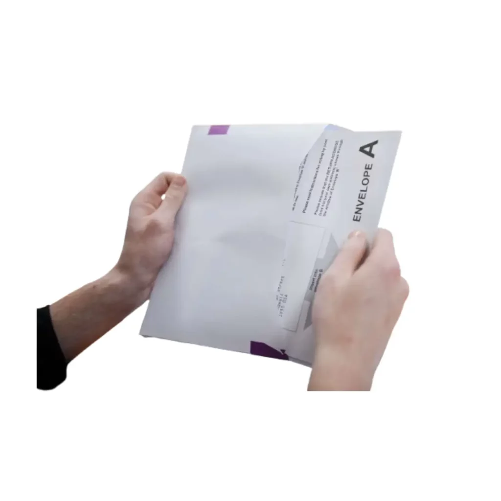 secure return envelopes tamper evident