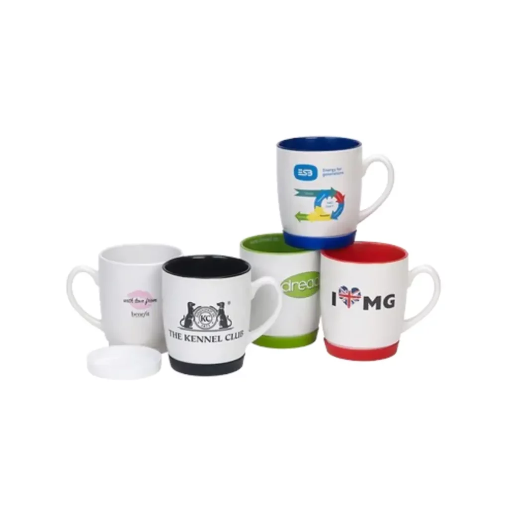 two tone mugs stylish contrast