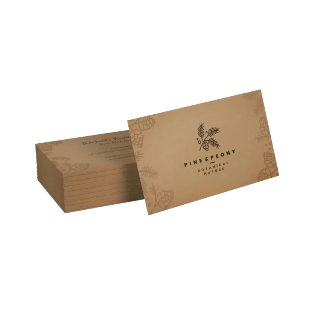 business cards with premium papers