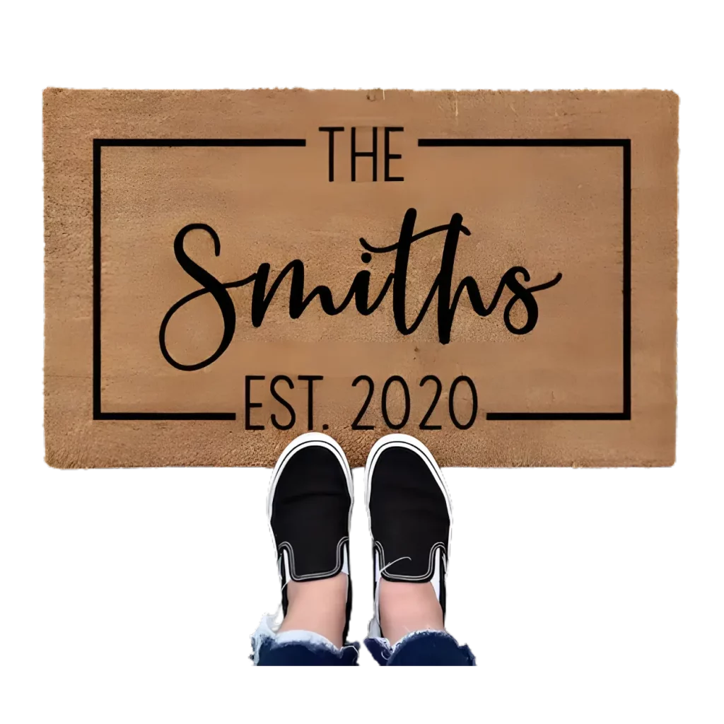 custom welcome mats