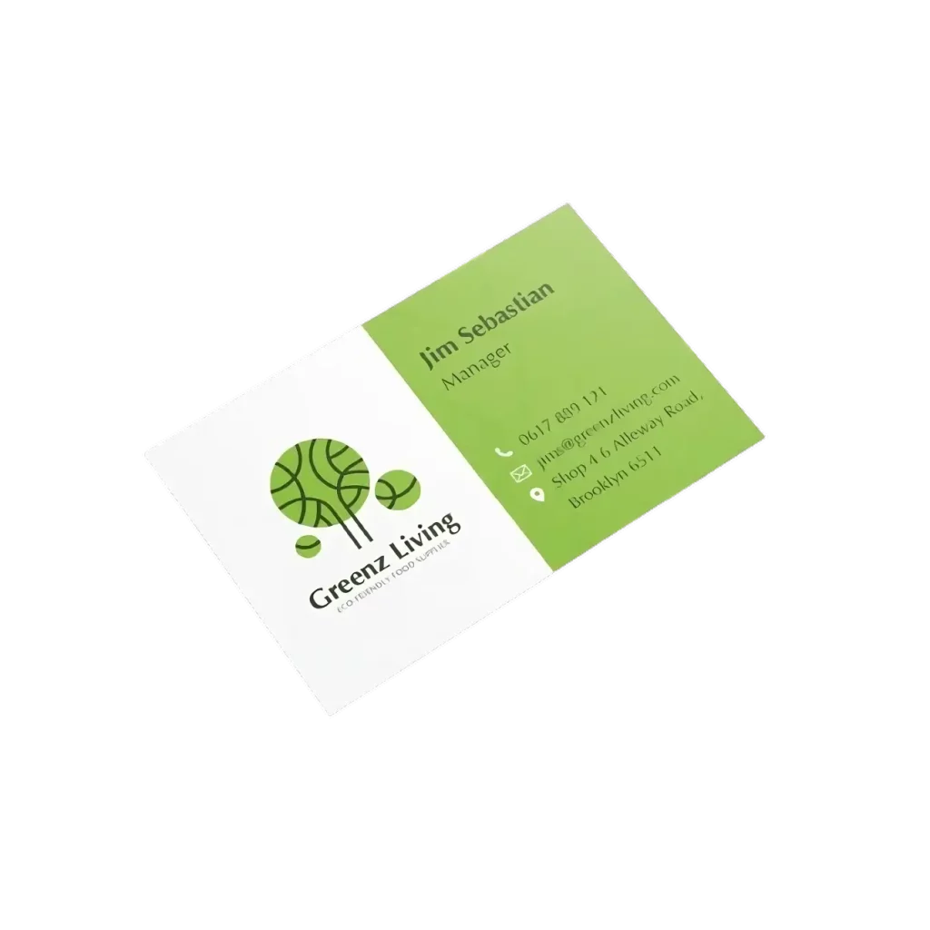 eco friendly business cards