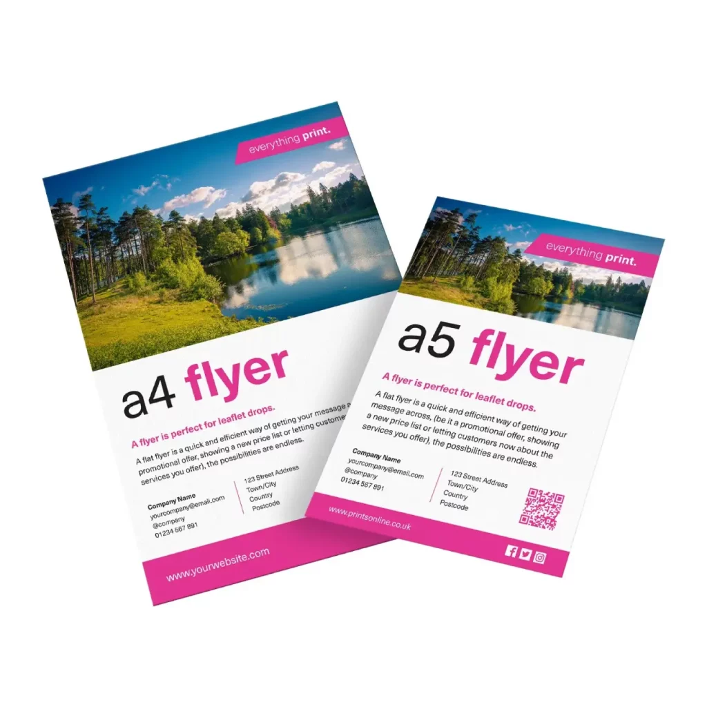 flyers printing london