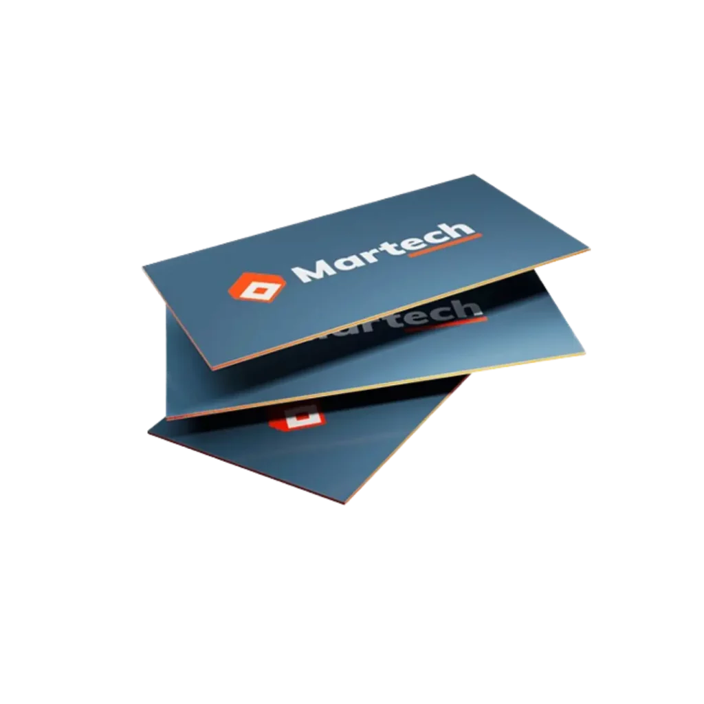 multi layer business cards