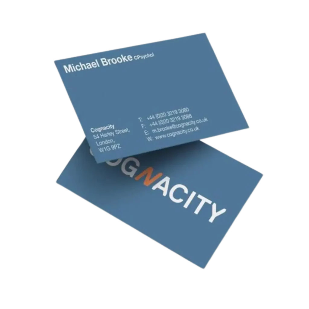 special finish business cards printing