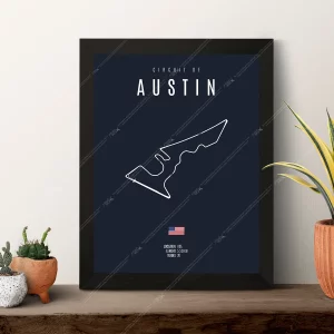 circuit of austin a1 poster