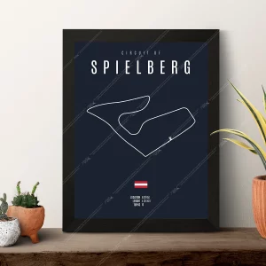 circuit of spielberg racing map