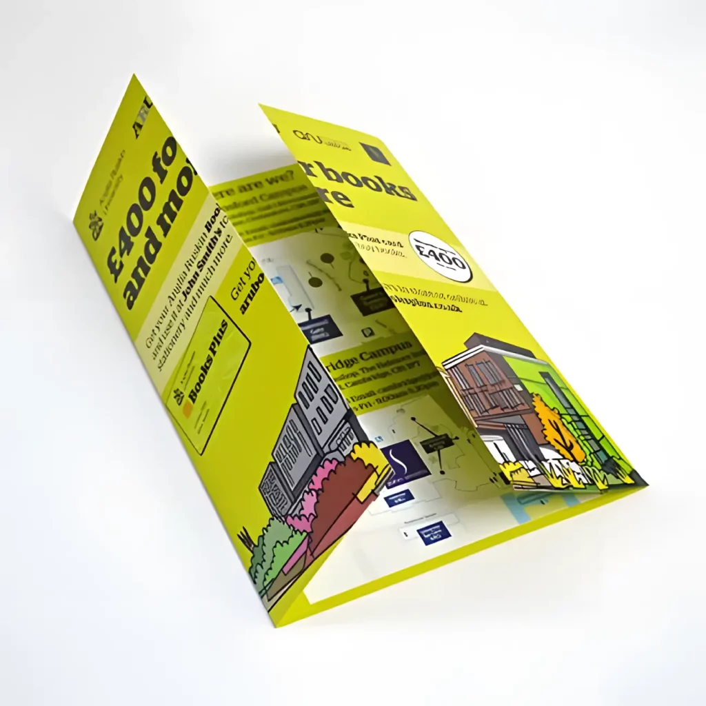 custom gate fold Leaflets inkhive printers