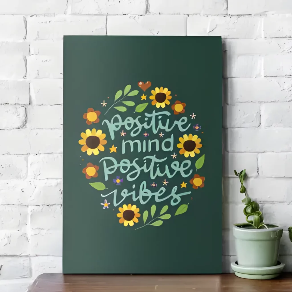 inspirational quotes on canvas printing