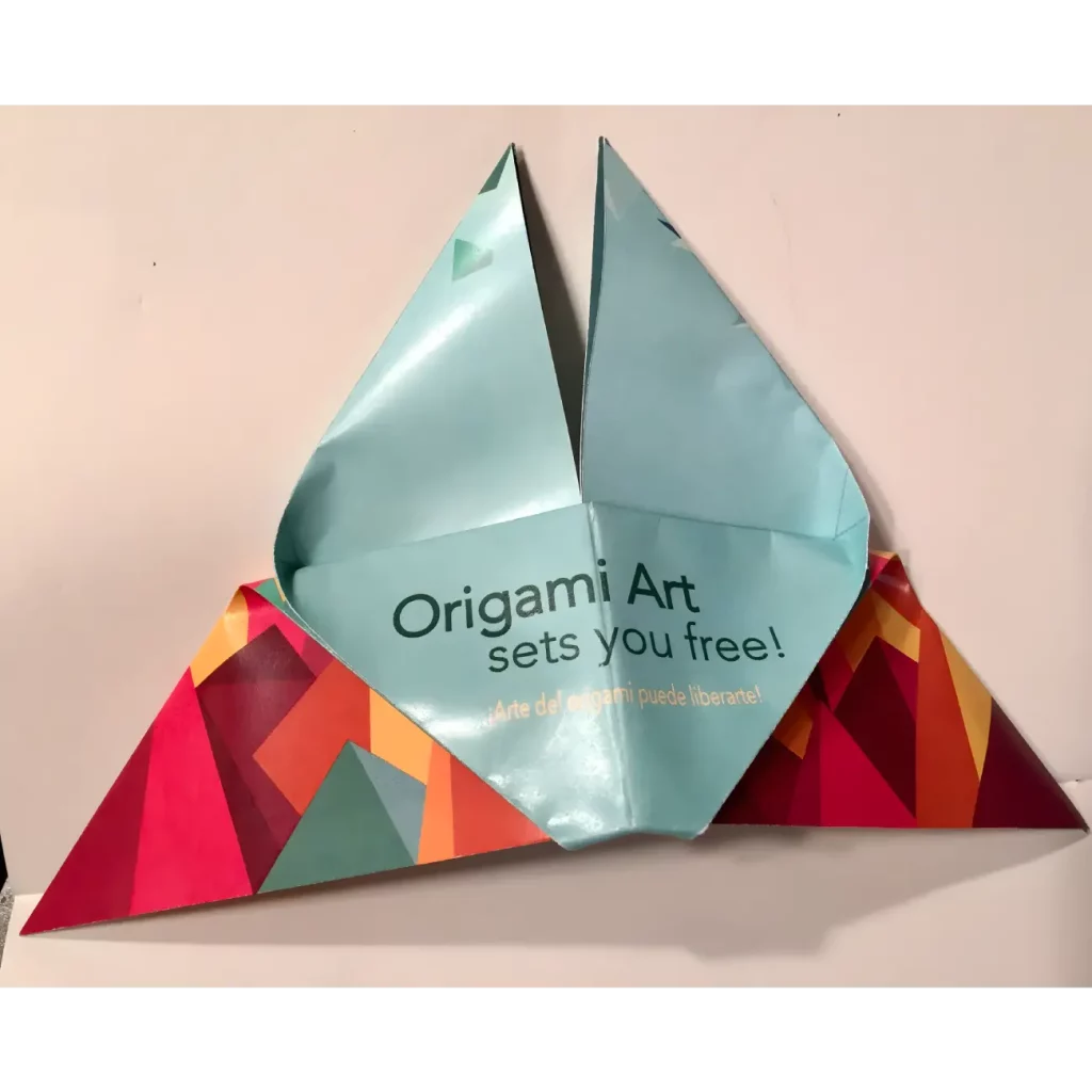 origami fold leaflets london waltham cross