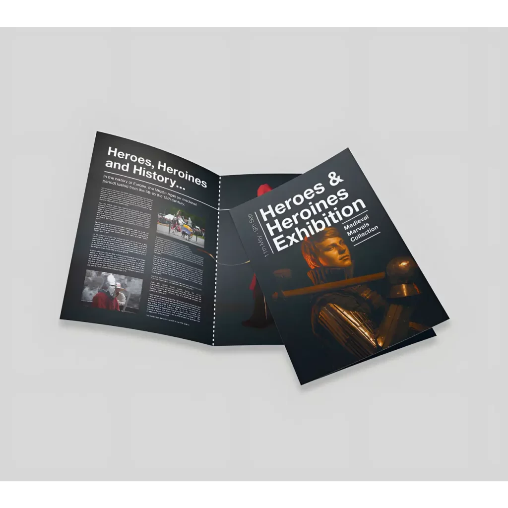 perforated fold leaflets