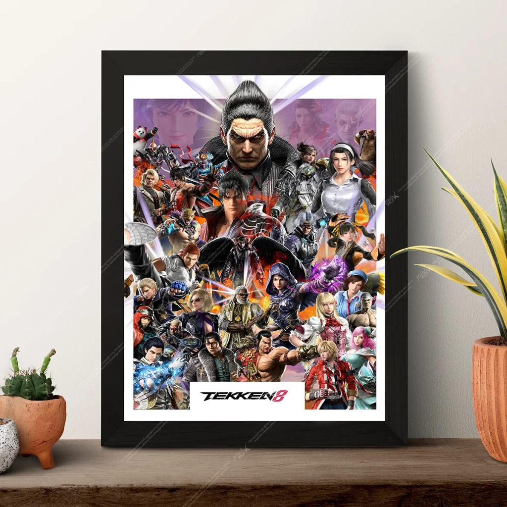 A1 TEKKEN 8 Poster: The King of Iron Fist – Ultimate Showdown Art Print ...