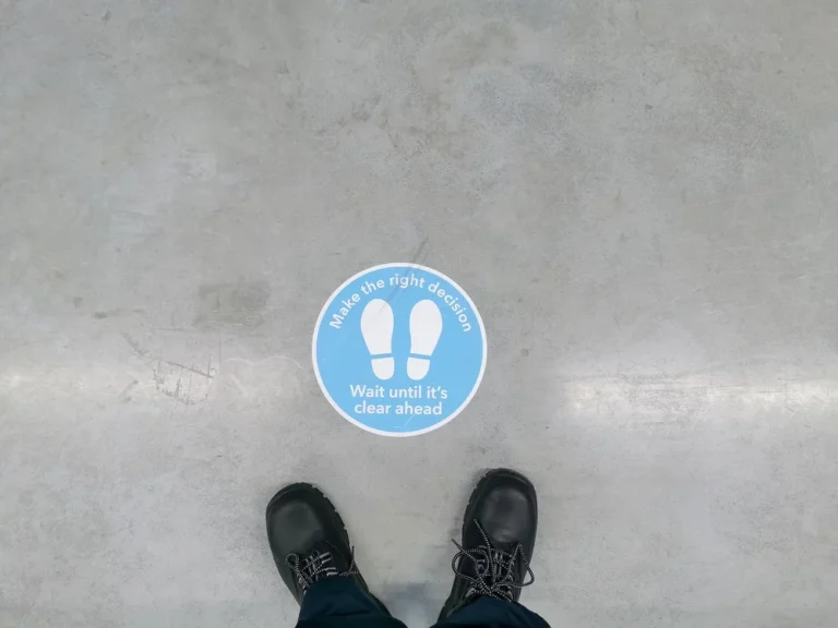 floor stickers printing near me