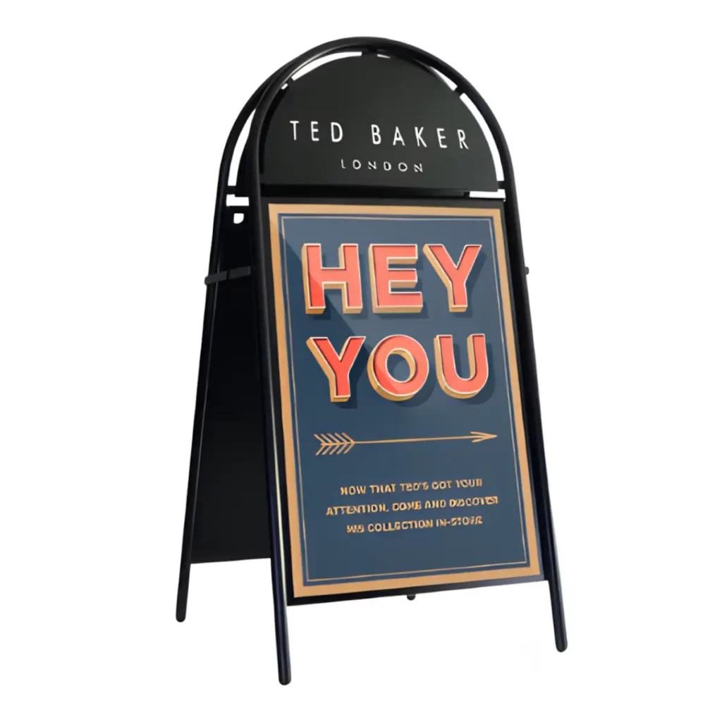 booster sign board uk