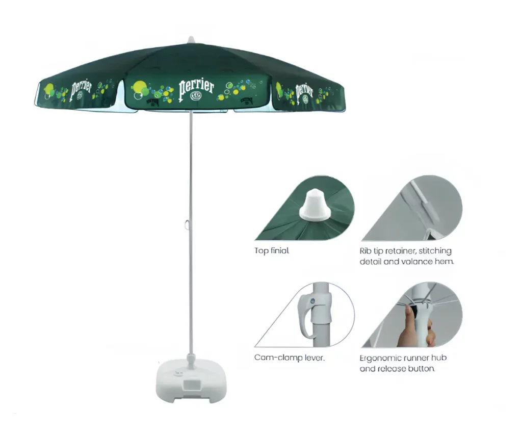 classic garden parasol west london printers