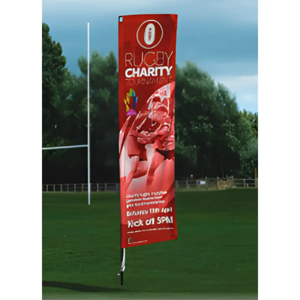 rectangle flying banner uk west london printers