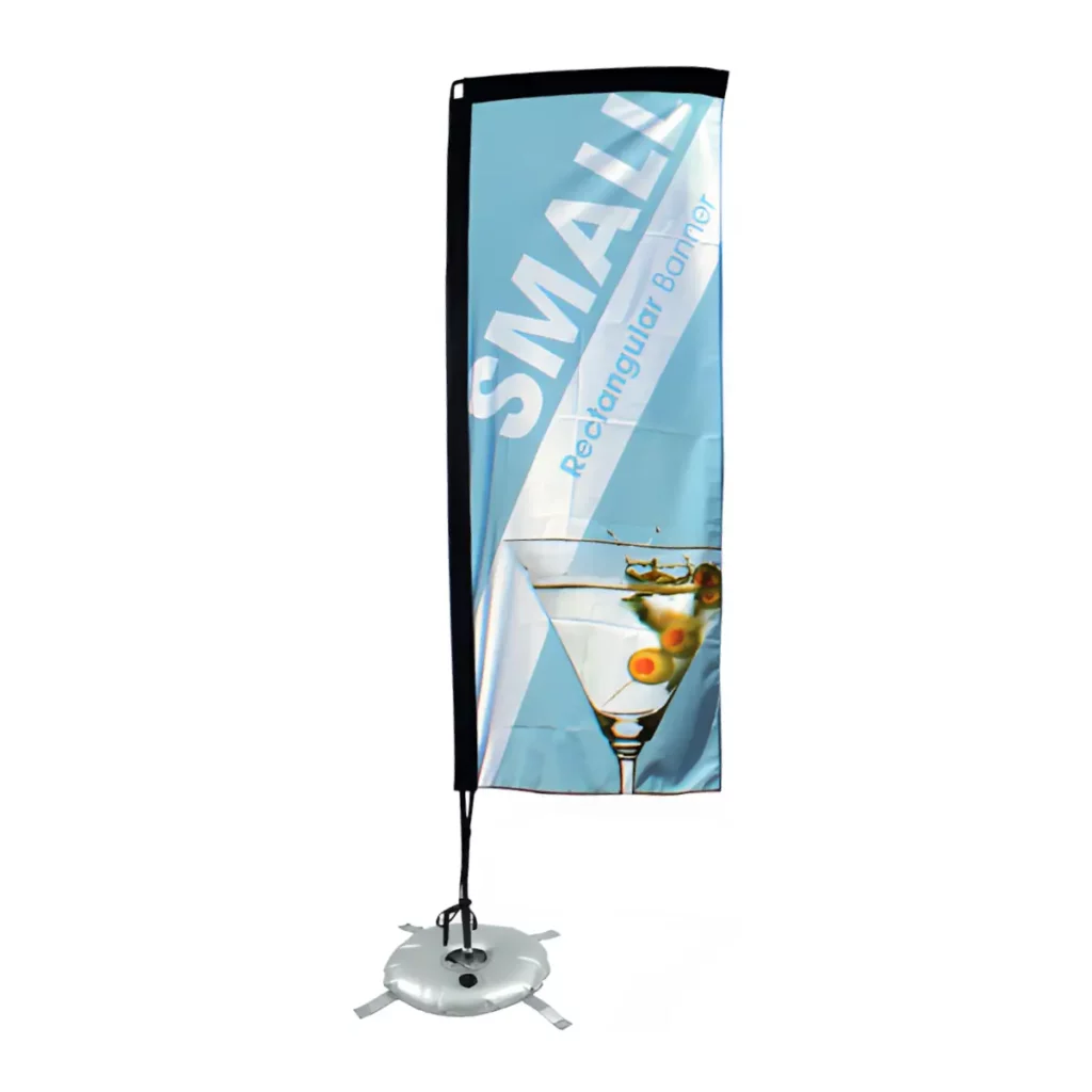 rectangle flying banner west london printers