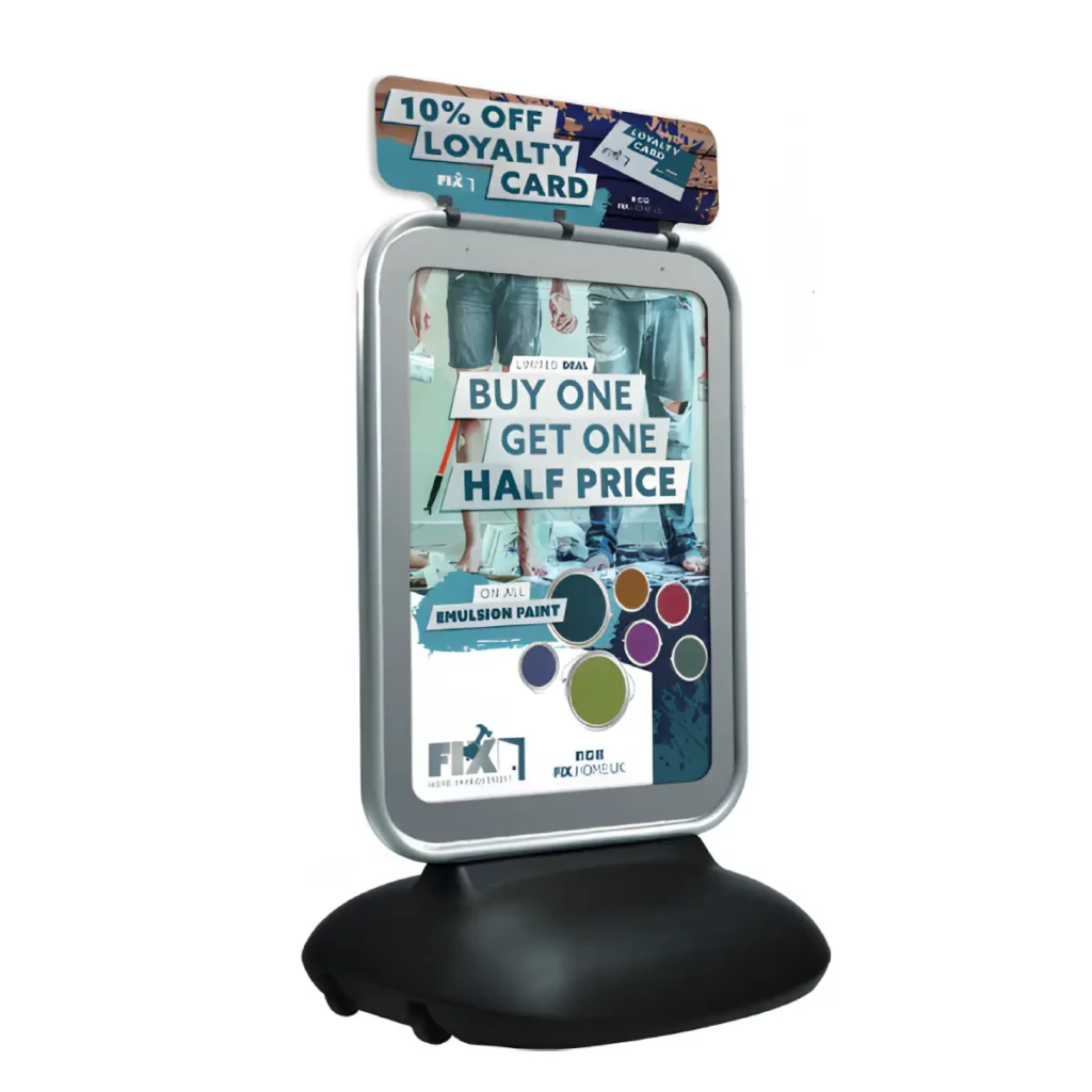 sentinel the ultimate forecourt poster sign