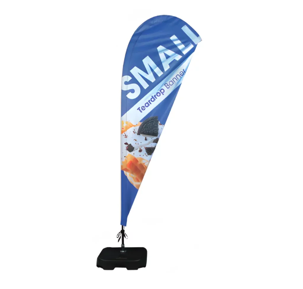 teardrop flying banner west london printers uk