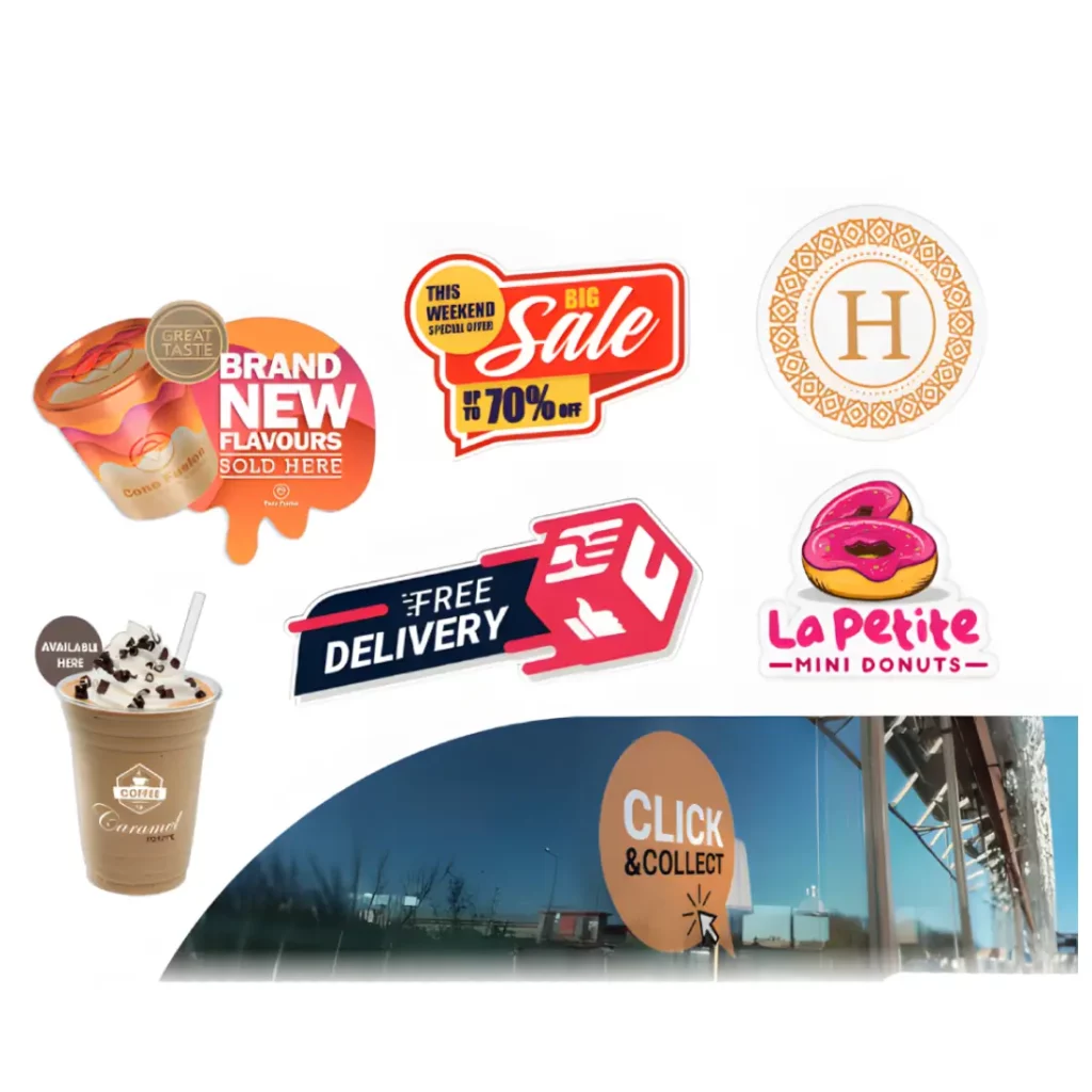 stickers labels window graphics west london printers