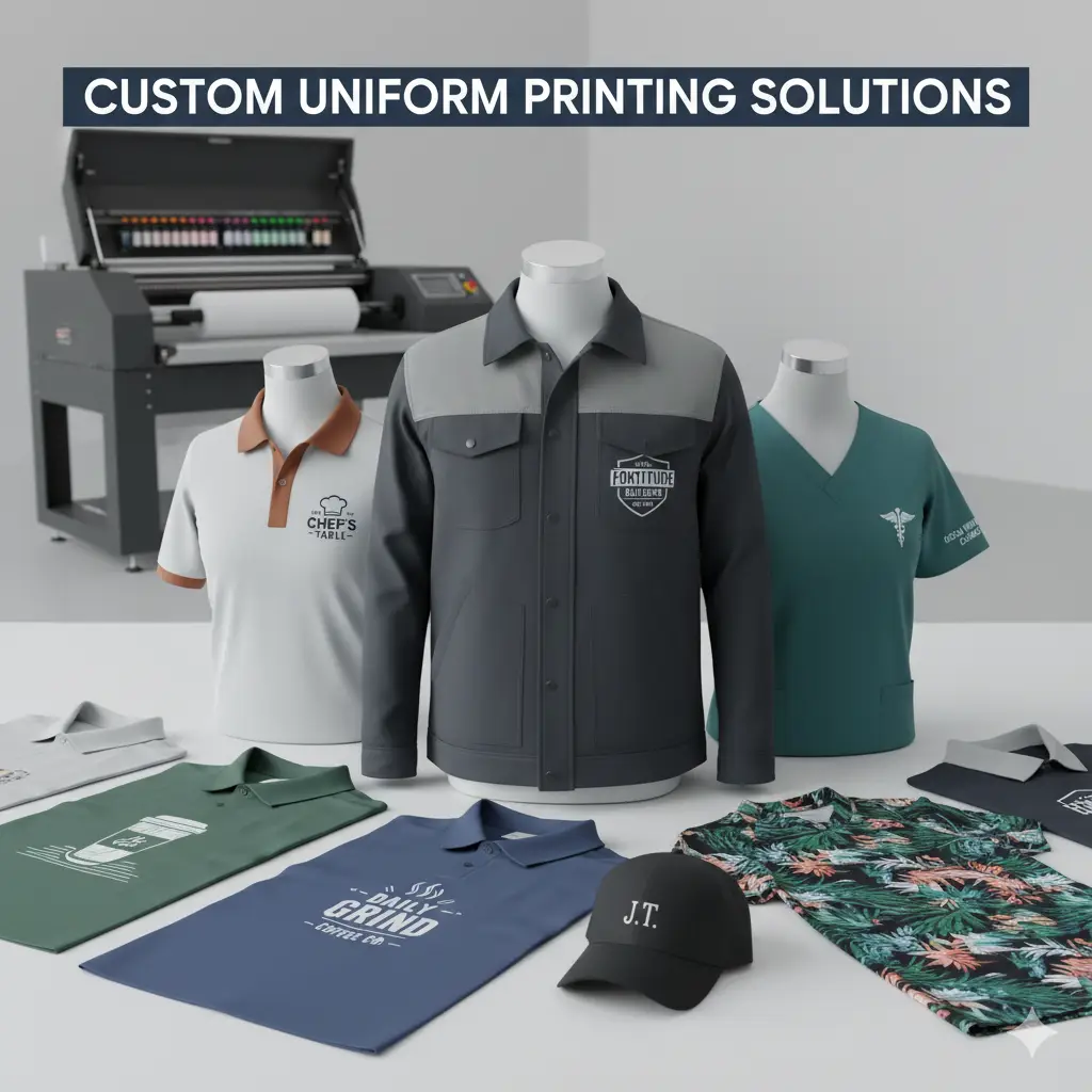 garment uniform printing