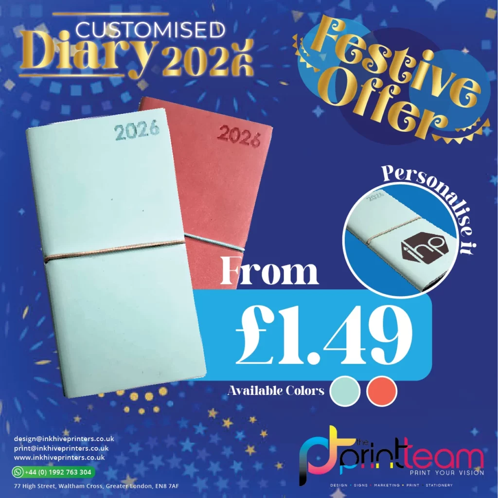 custom 2025 soft cover diaries