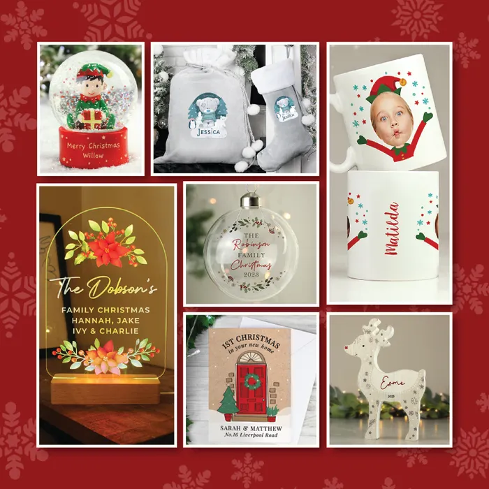 personalised gifts christmas 2026